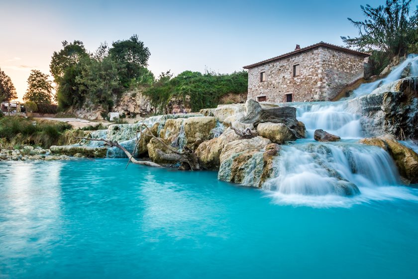 Relaxing in natural thermal pools in the heart of the Tuscan Maremma